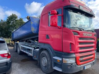 Scania R420 6x2 + kast