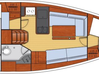 Beneteau Oceanis 31 Yanmar 3YM20 15кВ