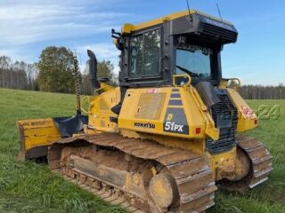 Komatsu D51PX-24 LEICA 3D GPS+TAHHÜMEETER 4.5 R4 99kW