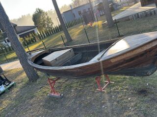 Omavalmistatud Muhu Puupaat 0.6 9kW