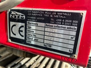 Scania P320 6x2*4 EURO5 + NTM KG-2K 12+6m3 235kW