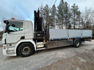 Scania P320 HIAB XS 144 HIPRO H-5 / 15 m 620 kg 278kW