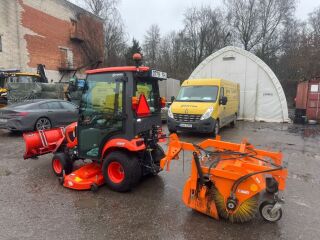 Kubota BX231 Muruniiduk + Sahk + Tänavahari 0.9 15kW