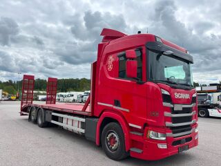 Scania R500 6X2*4 + 9T FRONT AXLE + 9200mm PLATFORM EURO  368kW