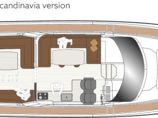 Marex 440 Scandinavia/Gourmet Cruiser 2 x DPI Volvo Penta D6-440  2x440hp  + Joystick