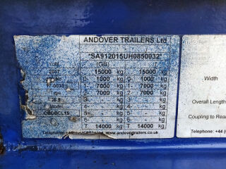 Andover CBDBCL 15
