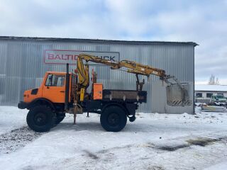 Mercedes-Benz Unimog 1750L 4x4 + KRAANA 125kW
