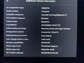 Tesla Model S Long Range Raven 421кВ