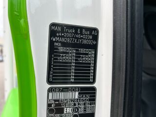 MAN TGM 18.290 4X2 EURO6 + SIDE OPENING EURO 6 213kW