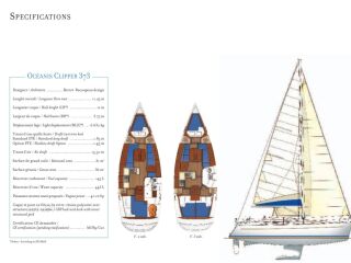 Beneteau Oceanis Clipper 373 1.3 Yanmar 3YM30 21кВ
