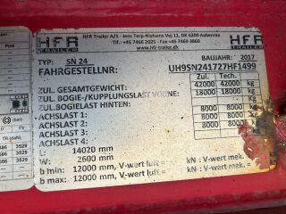 HFR SN24 SIDE OPENING + CARRIER VECTOR 1950MT