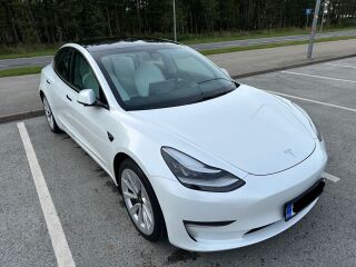 Tesla Model 3 Long Range MY2021 acceleration boost 153kW