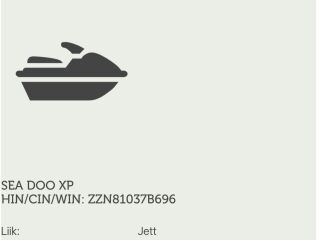 Sea-Doo XP Bombardier 1.0 96kW