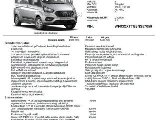 Ford Tourneo Custom 320L 2.0 95kW
