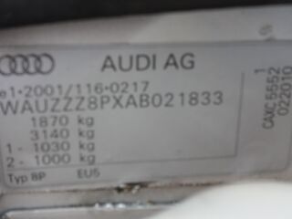 Audi A3 Sportback Facelift EU5 1.4 TFSi 92kW