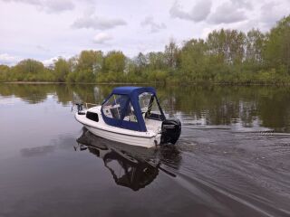 MAZURI 485K koos paadihaagisega Mercury F50 ELPT EFI