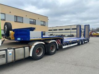 Kässbohrer LOWBED + 3-AXLE + NORDIC + STEERING AXEL + AXEL LI