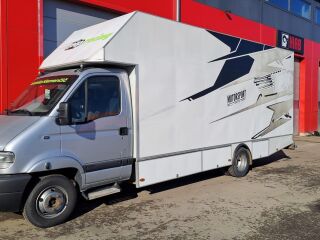 Renault Mascott Ralliauto Quad külgkorv transport 2.8 92kW