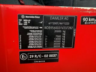 Mercedes-Benz Econic 1835 4x2 JOAB + EURO6 260кВ