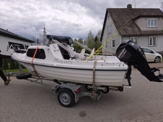 MAZURI 485K koos paadihaagisega Mercury F50 ELPT EFI