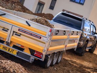 Brian James Trailers Cargo Tipper2 kallurhaagis 3,60x2,00m