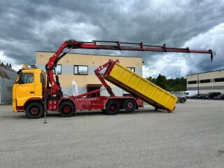 Volvo FH 500 8X2*6 + CRANE HIAB + LIFT HIAB + VEB + EUR 373kW