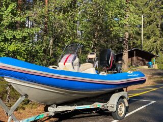 Silver Panther 480 Rib Aluminium Mercury 4 takti