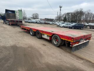 Broshuis E2190/27 / 6m telescopic / payload 33230 kg