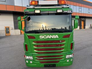 Scania G440 6x2 + CRANE PALFINGER PK22002EH 324кВ