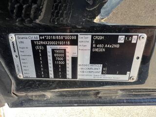 Scania R460 R 460 A4x2NB 13.0 R6 DC13 175 338kW