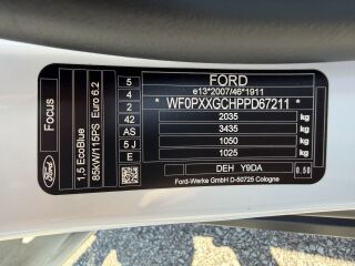 Ford Focus TITANIUM KOMBI FACELIFT 1.5 R4 ECOBLUE 115 85kW