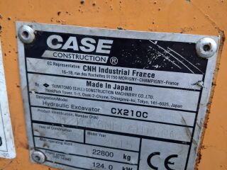 Case Cx210c lc 124kW