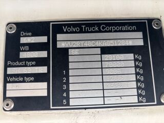 Volvo FH500 6x2 EURO6 + PTO 375кВ