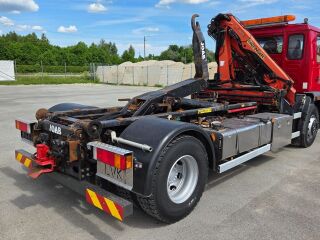 MAN LE 15.280 4X2 Palfinger PK4501 + konteiner 206кВ