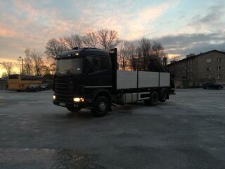 Scania 114 R280 - Kraana HMF JIBIGA - 20m 280кВ