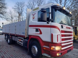 Scania R124 420  6x2  PALFINGER CRANE 309kW