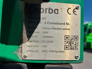 Volvo FL280 4x2 EURO6 + NORBA PRESS + WINCH 210kW