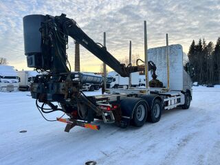 Volvo FH750 6X4 + RETARDER + HIAB CRANE 552kW