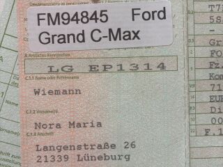 Ford Grand C-Max 2.0 Facelift TDCi Business Edition 110kW