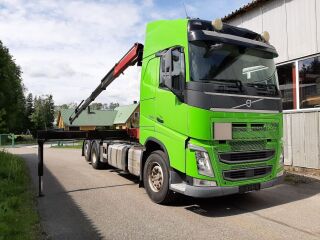 Volvo FH13 500 6X2 PALIFT + HMF 2120 K5 375kW