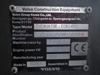 Volvo ECR 145CL 69kW