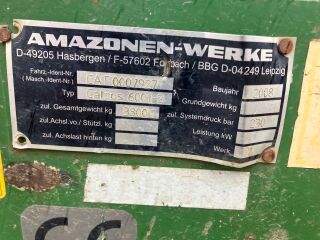 Amazone Catros 6001