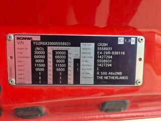 Scania R500 13.0 368kW