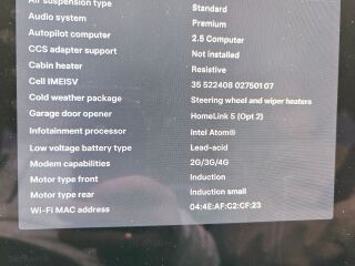 Tesla Model S 75D 384KW 158kW
