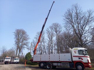 Scania R124 420  6x2  PALFINGER CRANE 309kW
