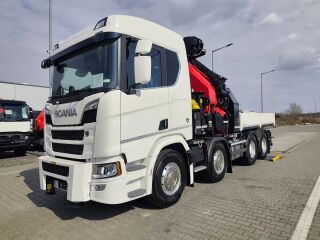 Scania R590 B8x4NB PALFINGER PK 580 TEC 434kW