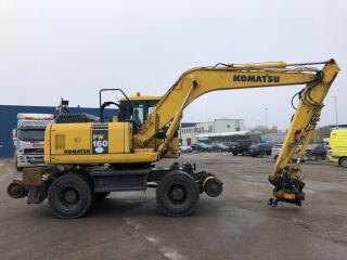 Komatsu PW160-7EO+pöördpea 4.4 97kW