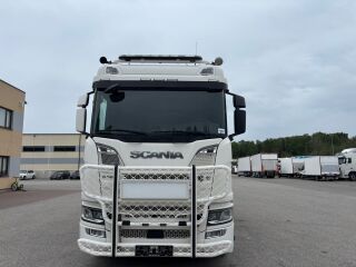 Scania R580 6x4 EURO6 + RETARDER +   BOX + VIBRATOR 427kW