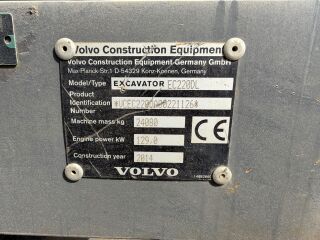 Volvo EC220DL 129kW
