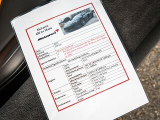 McLaren 650S Le Mans 3.8 V8 478kW